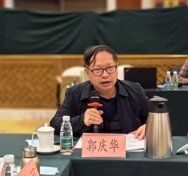 △重庆市工业经济联合会执行副会长兼秘书长郭庆华发言 △重庆市工业经济联合会执行副会长兼秘书长郭庆华发言